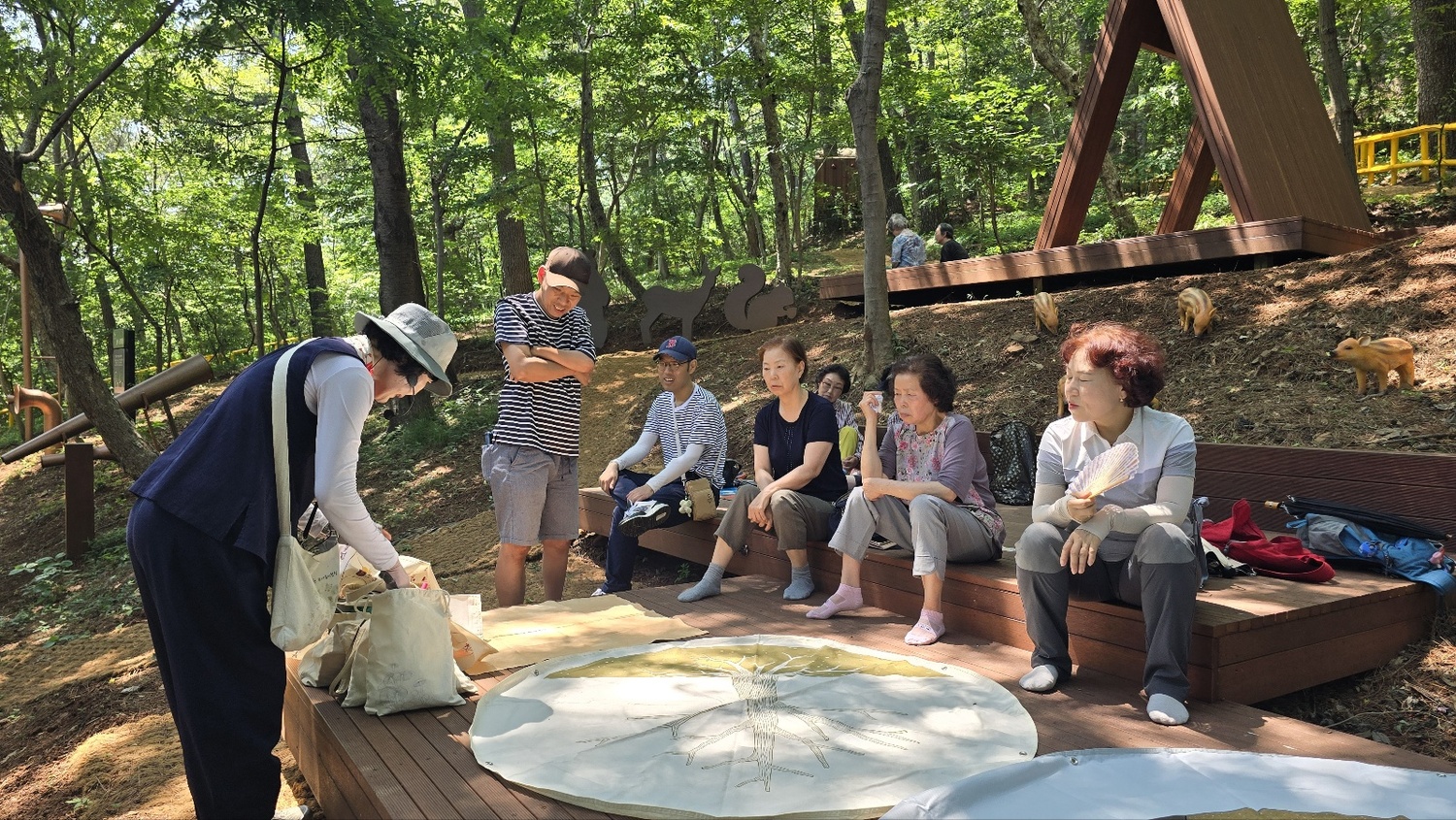 자연과 함께하는 숲놀이 지도사 활동 이야기